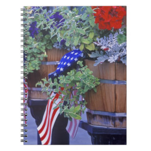 Cuaderno Banderas y flores en Philipsburg Montana