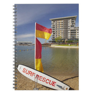 Cuaderno Banderas y tabla de rescate de surf