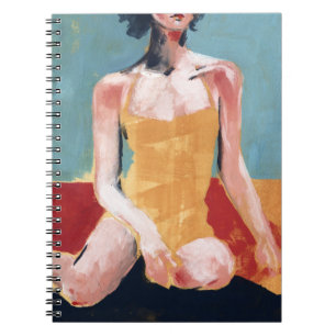 Cuaderno Bañera de época - Traje amarillo