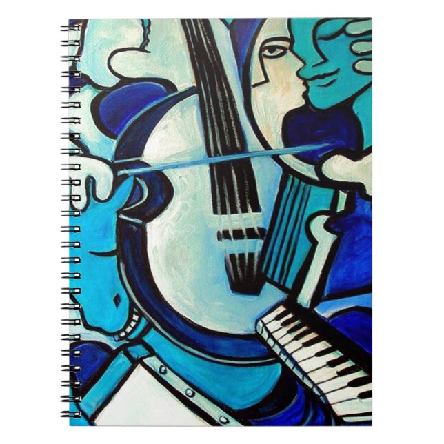 Cuaderno Bang azul (Frente)