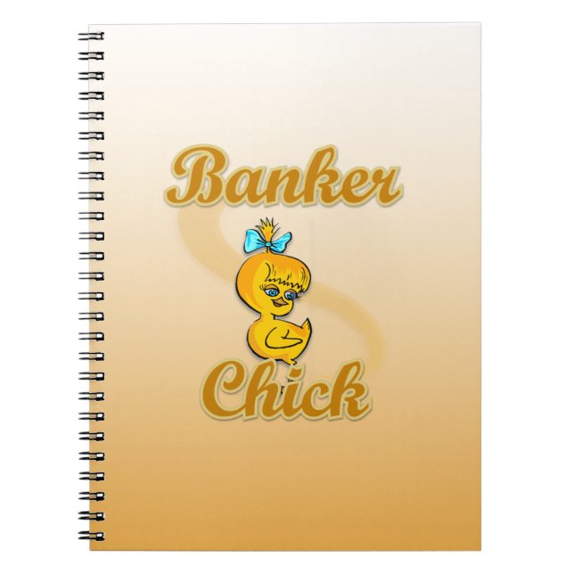 Cuaderno Banker Chick (Frente)