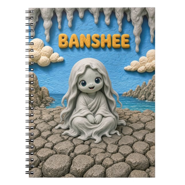 Cuaderno Banshee Bebé Adorable, Mitológica (Frente)