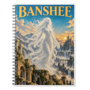 Cuaderno Banshee, Monstruo de Fantasía Gótica