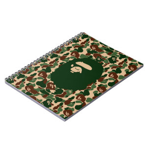 Cuaderno bape Camo monkey hypebebebe