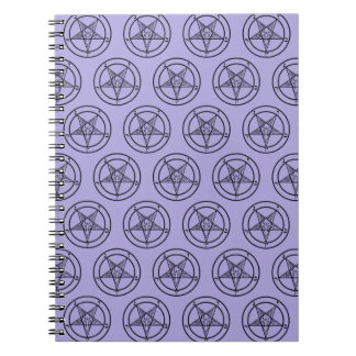 Cuaderno Baphomet Pentagram Satanic