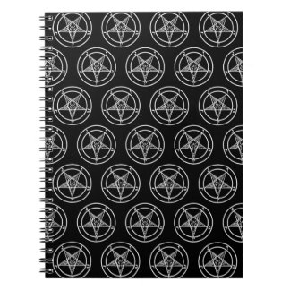 Cuaderno Baphomet Pentagram Satanic