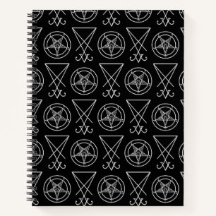 Cuaderno Baphomet y Sigil de Lucifer