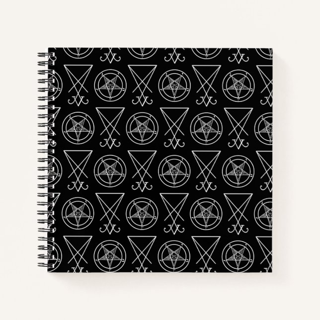Cuaderno Baphomet y Sigil de Lucifer (Anverso)