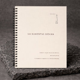 Cuaderno Baptism/Confirmation/ Communion Religious Keepsake