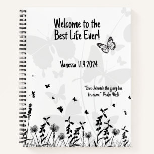 Cuaderno Baptismo JW portátil de regalo-Keepsake para nueva