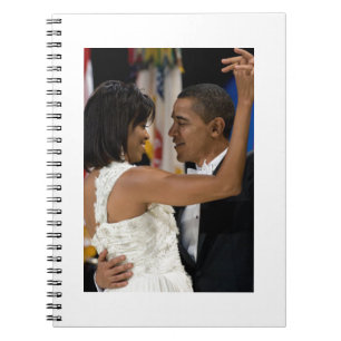 Cuaderno Barack y Michelle Obama