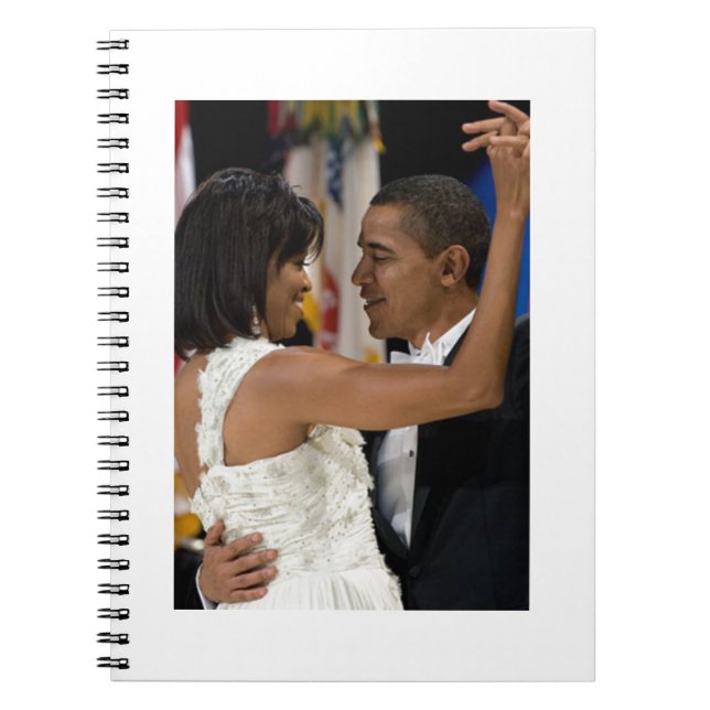 Cuaderno Barack y Michelle Obama (Frente)