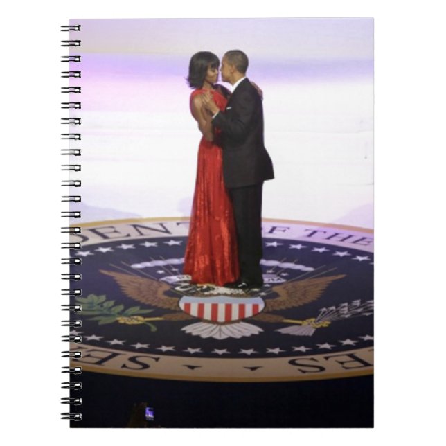 Cuaderno Barack y Michelle Obama (Frente)
