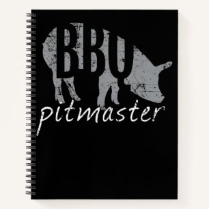 Cuaderno Barbacoa   BBQ Pitmaster Pig Grill Fars