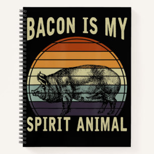Cuaderno Barbacoa   El bacon es mi animal espiritual