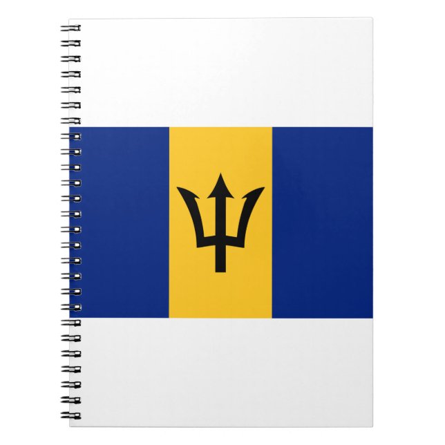 Cuaderno Barbados Flag (Frente)