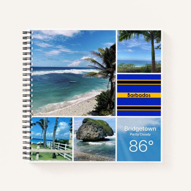 Cuaderno Barbados Ocean Views (Anverso)
