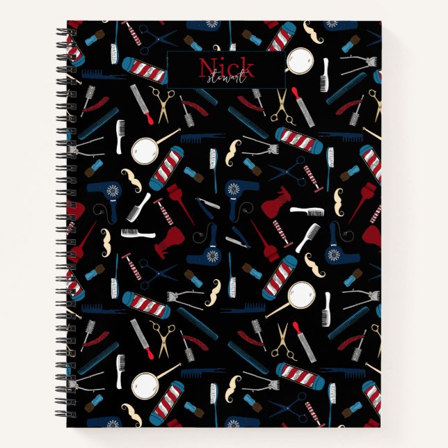 Cuaderno Barbería Personalizada (Anverso)