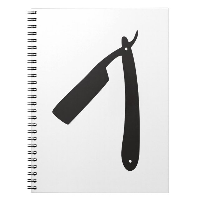 Cuaderno barbershop razor (Frente)