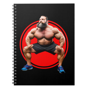 Cuaderno Barbudo Musculoso