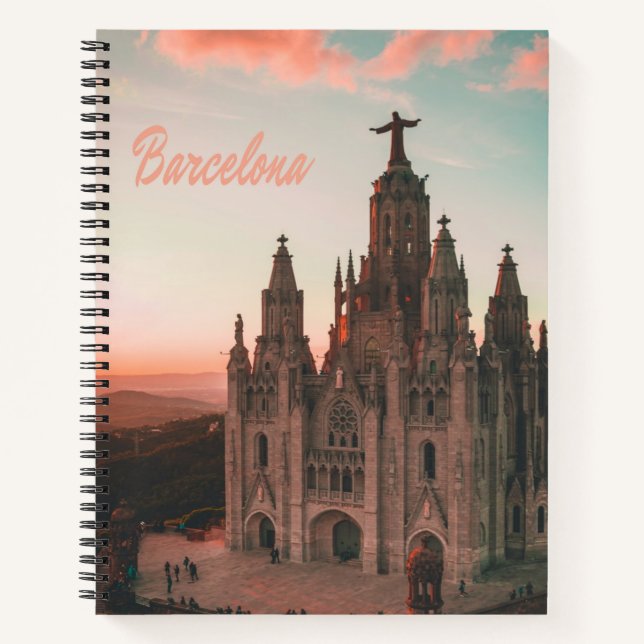 Cuaderno Barcelona España (Anverso)