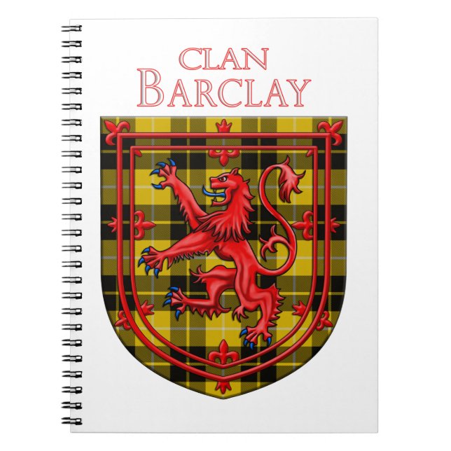 Cuaderno Barclay Vestido Tartan Scottish Plaid (Frente)