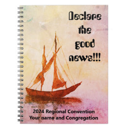 Cuaderno Barco acuático - Convenio JW 2024