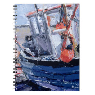 Cuaderno Barco con la boya roja