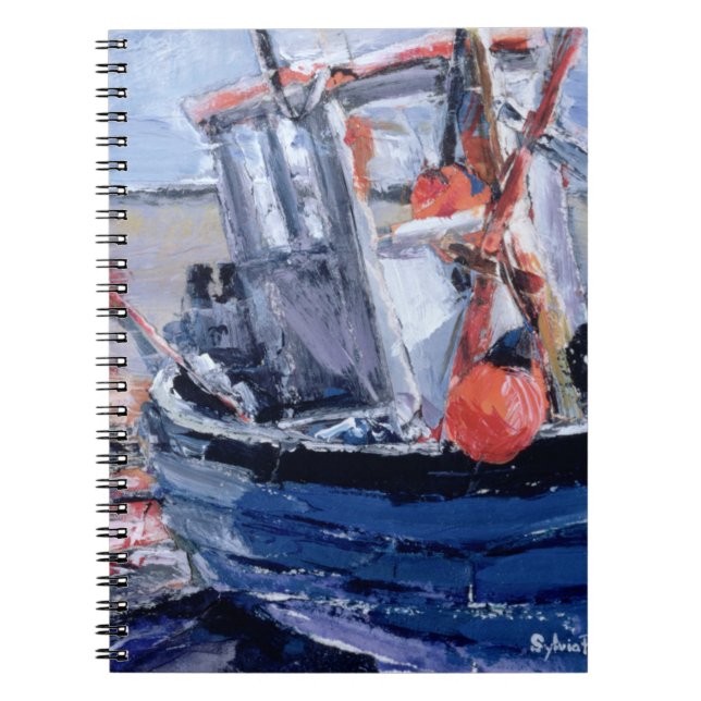 Cuaderno Barco con la boya roja (Frente)