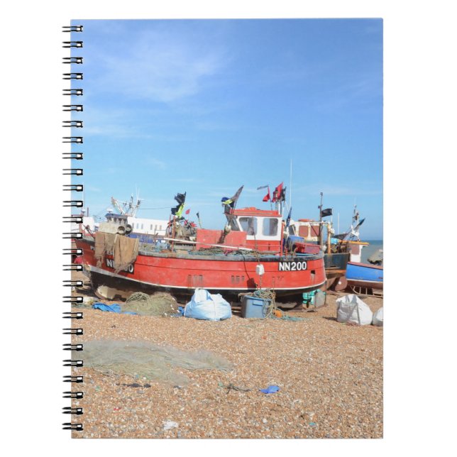 Cuaderno Barco de Pesca de Hastings (Frente)