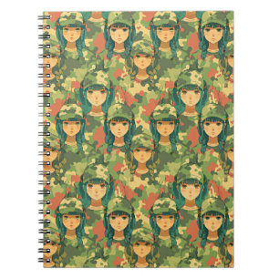Cuaderno Barco de vela con escarlata patrón acuático