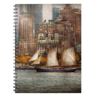 Cuaderno Barco - Isla de los Gobernadores, NY - Bajo Manhat
