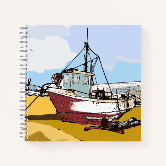 Cuaderno Barco pesquero de Quaint (Anverso)