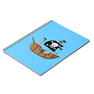 Cuaderno Barco pirata