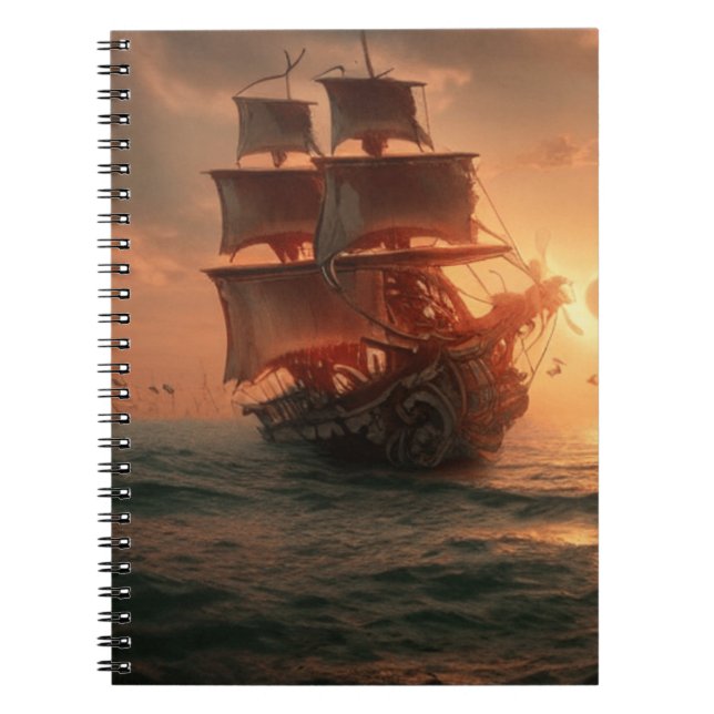 Cuaderno Barco pirata (Frente)