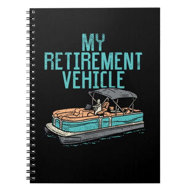 Cuaderno Barco Pontón - Mi Vehículo de Jubilación (Frente)