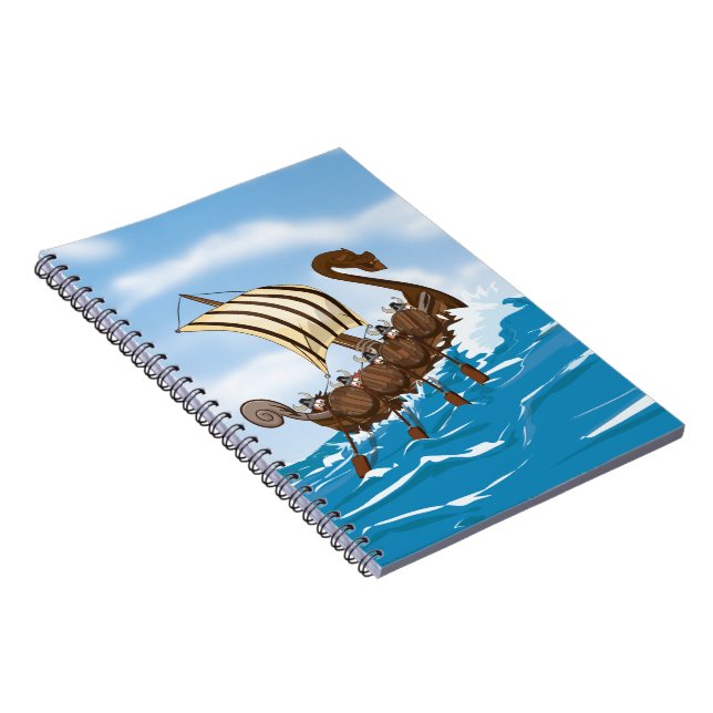 Cuaderno Barco Vikingo (Lado Derecho)