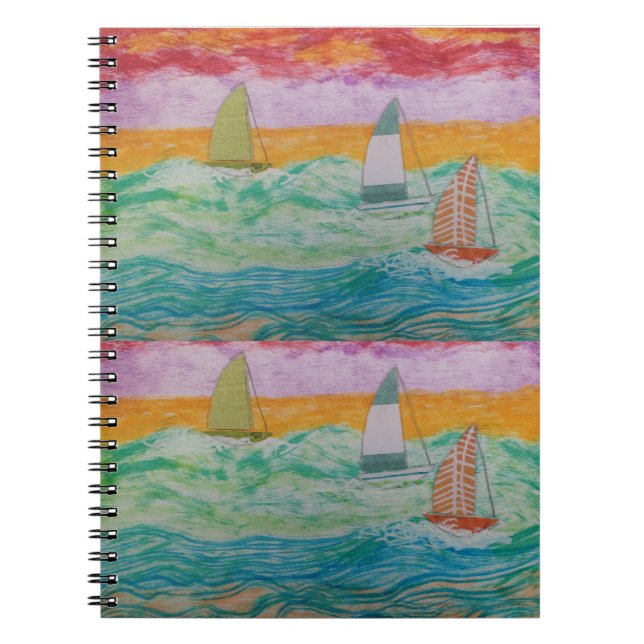 Cuaderno Barcos de vela (Frente)