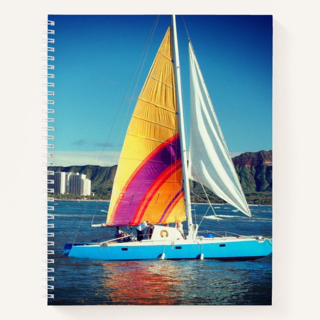 Cuaderno Barcos de vela (Anverso)