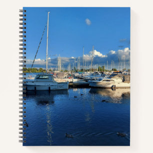 Cuaderno Barcos de vela en el lago Ontario