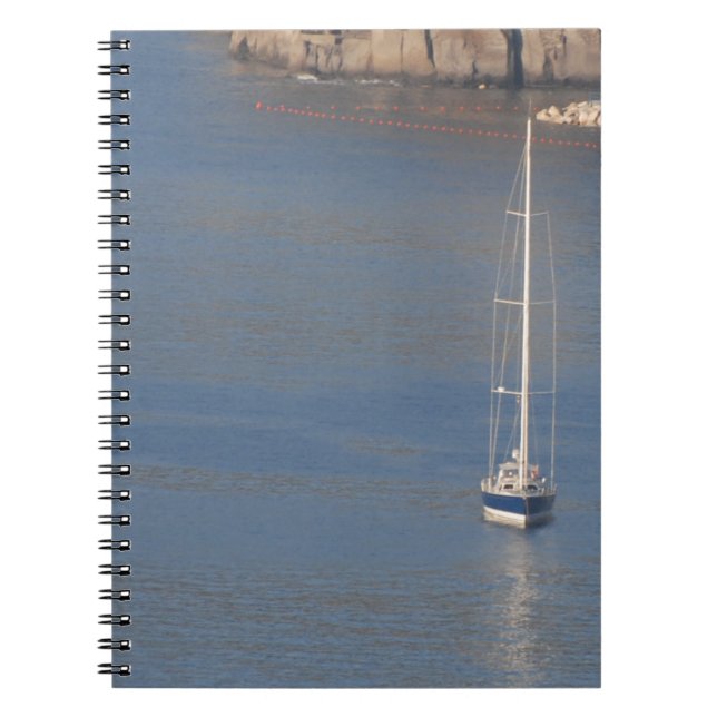 Cuaderno Barcos en reposo en Sorrento Italia (Frente)