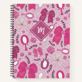 Cuaderno Barcos rosados románticos y Rosas