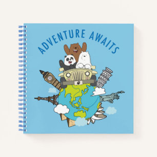 Cuaderno Bare Bears - Aventura