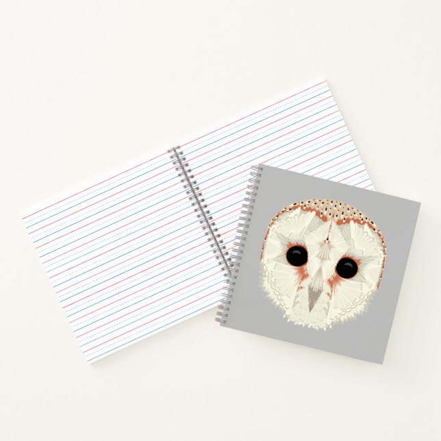 Cuaderno Barn Owl Square Notebook (Interior)
