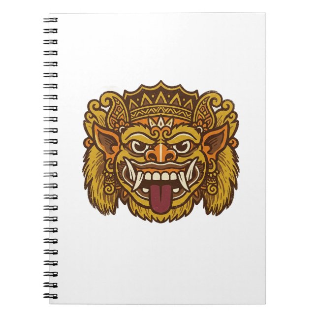 Cuaderno Barong Cultural Balinés (Frente)