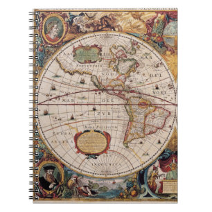 Cuaderno Baroque Americas Mapa de arte