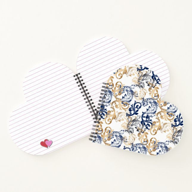 Cuaderno Baroque-Style Retro Classic Pattern  (Interior)