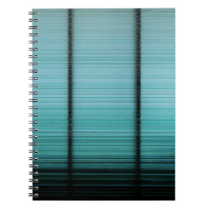 Cuaderno Barra metalizado blanca y negra