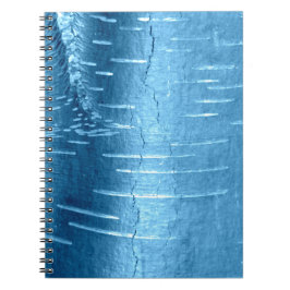 Cuaderno Barrera de árbol azul
