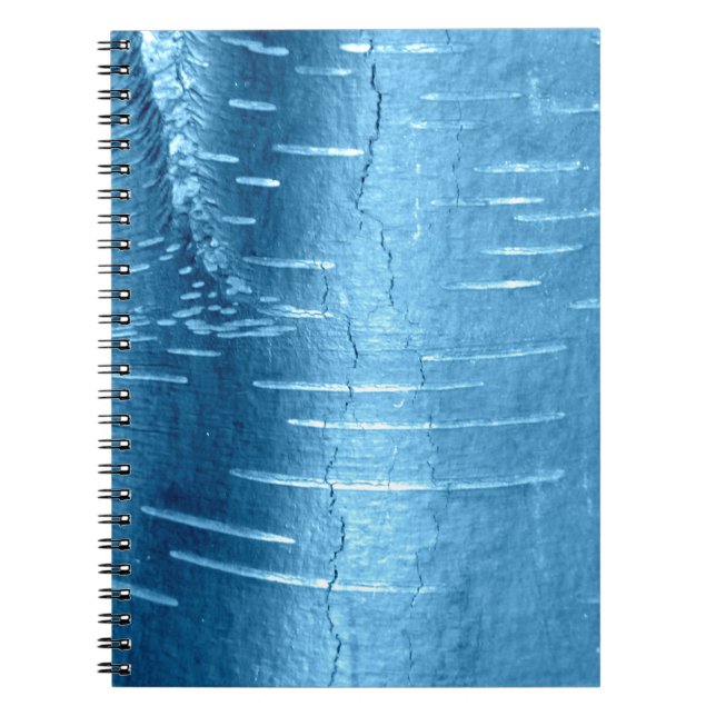 Cuaderno Barrera de árbol azul (Frente)